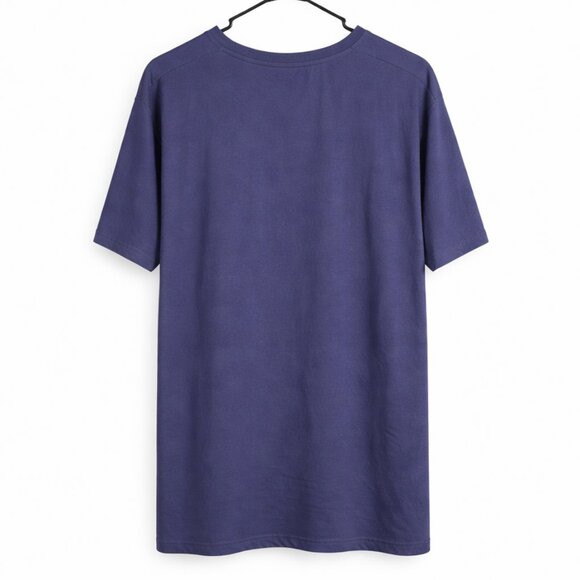 Under Armour Mens 2XL T-Shirt Navy Blue Loose Fit Short Sleeve Tee - Picture 3 of 5